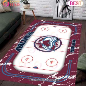 Personalized NHL Colorado Avalanche Rug Carpet Perfect Gift