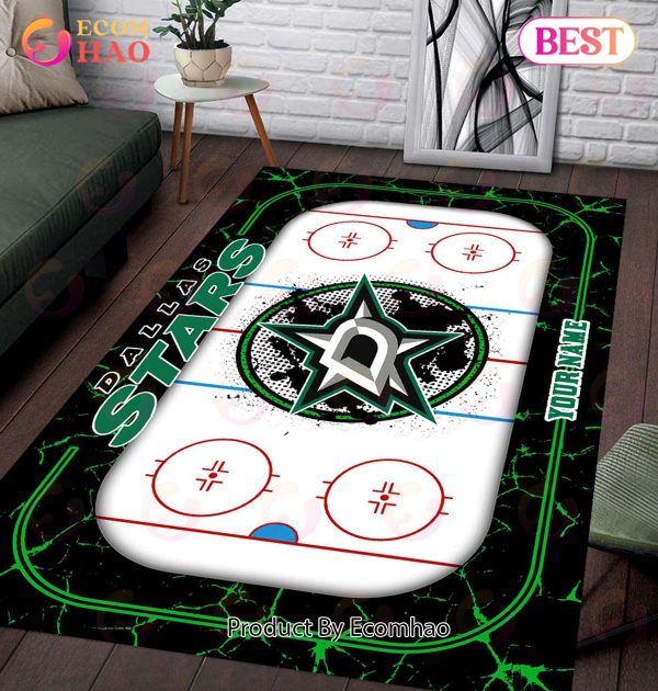 Personalized NHL Dallas Stars Rug Carpet Perfect Gift
