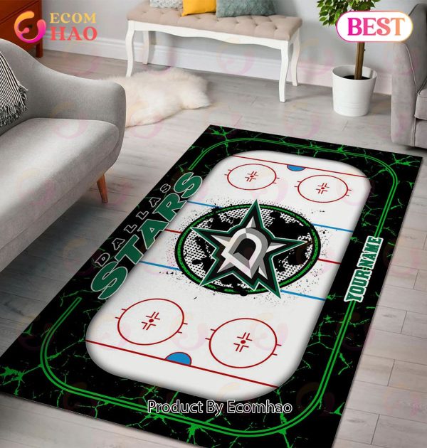 Personalized NHL Dallas Stars Rug Carpet Perfect Gift