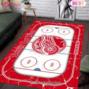 Personalized NHL Detroit Red Wings Rug Carpet Perfect Gift
