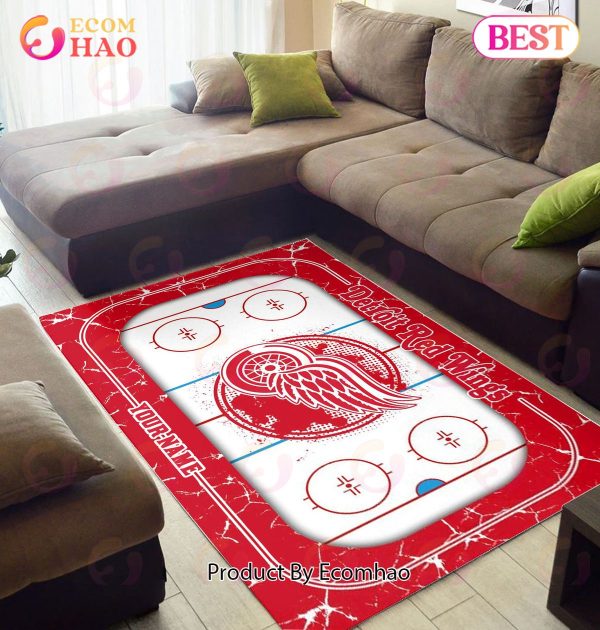 Personalized NHL Detroit Red Wings Rug Carpet Perfect Gift