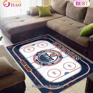 Personalized NHL Edmonton Oilers Rug Carpet Perfect Gift