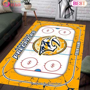 Personalized NHL Nashville Predators Rug Carpet Perfect Gift