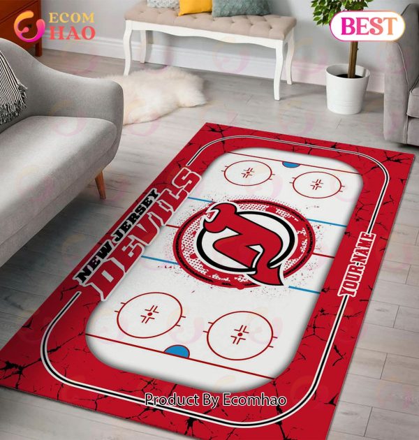 Personalized NHL New Jersey Devils Rug Carpet Perfect Gift