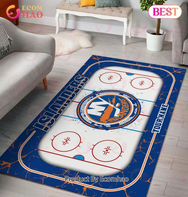 Personalized NHL New York Islanders Rug Carpet Perfect Gift