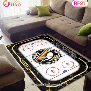 Personalized NHL Pittsburgh Penguins Rug Carpet Perfect Gift