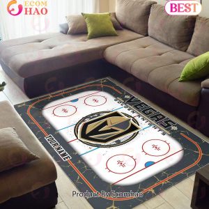 Personalized NHL Vegas Golden Knights Rug Carpet Perfect Gift