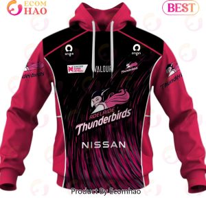 Personalized Netball Adelaide Thunderbirds Jersey 2022 3D Hoodie