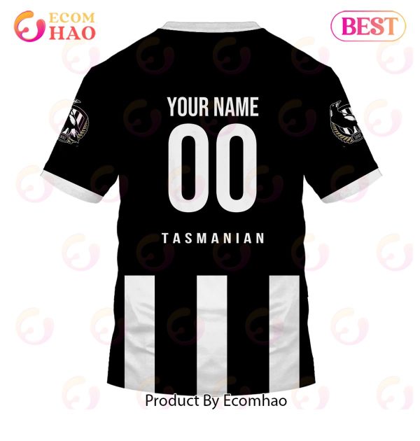 Personalized Netball Collingwood Magpies Jersey 2022 3D Hoodie