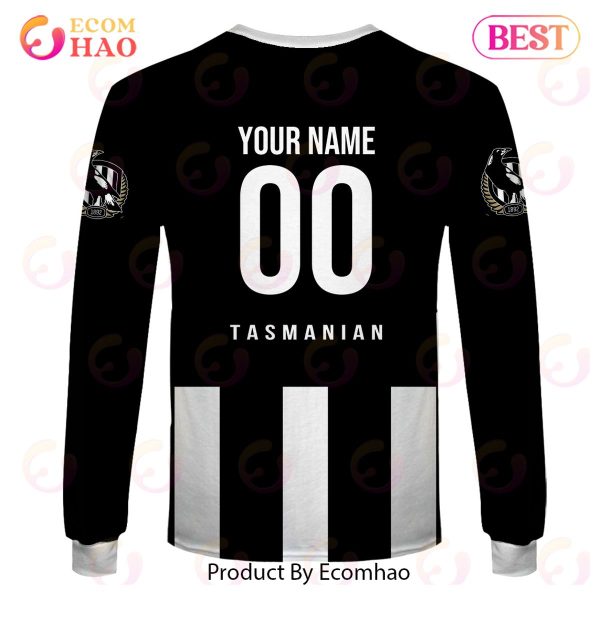 Personalized Netball Collingwood Magpies Jersey 2022 3D Hoodie