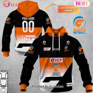Personalized Netball Giants Jersey 2022 3D Hoodie