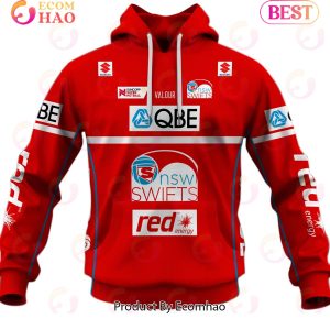 Personalized Netball New South Wales Swifts Jersey 2022 3D Hoodie