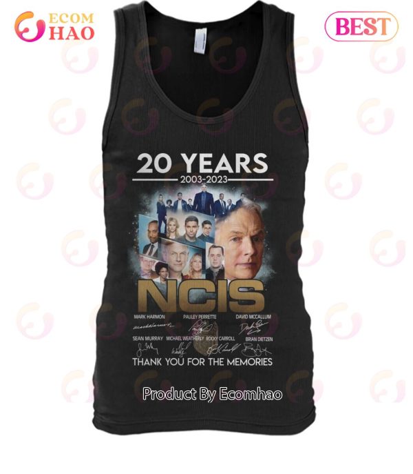 20 Years 2003 – 2023 NCIS Thank You For The Memories T-Shirt