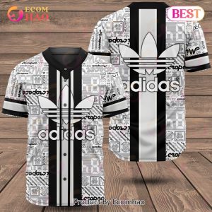 Adidas Full Printing Pattern Luxury Brand Jersey POS Design
