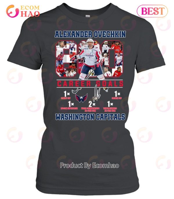 Alexander Ovechkin 800 Career Goals Washington Capitals T-Shirt