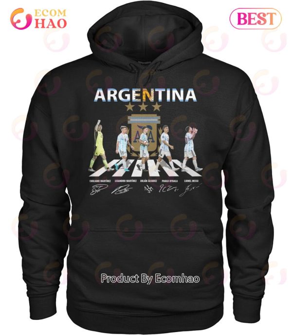Argentina National Football Team Signature T-Shirt