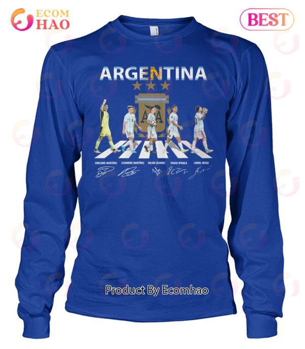 Argentina National Football Team Signature T-Shirt