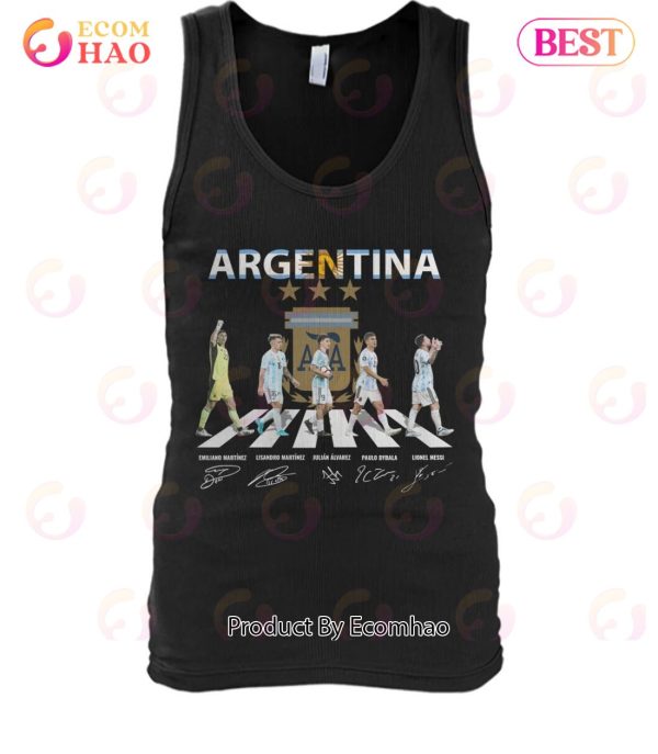 Argentina National Football Team Signature T-Shirt