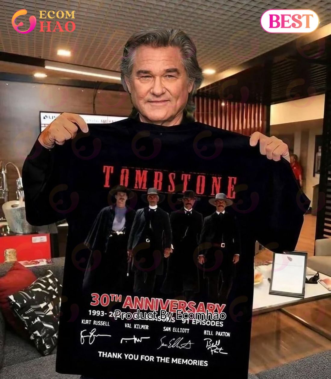 Tombstone 30th Anniversary 1993 – 2023 Thank You For The Memories T-Shirt