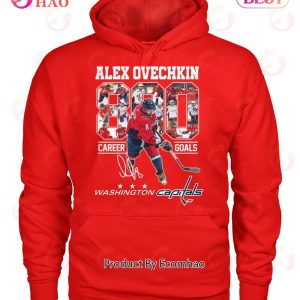 Washington Capitals Alex Ovechkin 800 Career Goals Signature T-Shirt