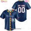 MLB San Francisco Giants Specialized Baseball Jersey Fearless Aganst Autism