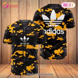 Adidas Black Mix Gold Luxury Brand Jersey Limited Edition