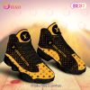 Louis Vuitton Air Jordan 13 Black And Brown LV Shoes, Sneakers