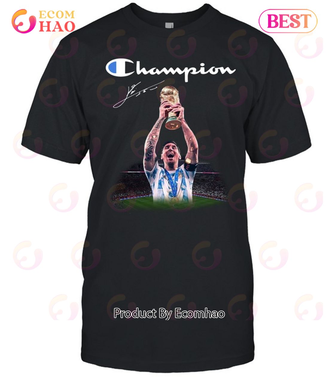 Messi Champion Signature T-Shirt