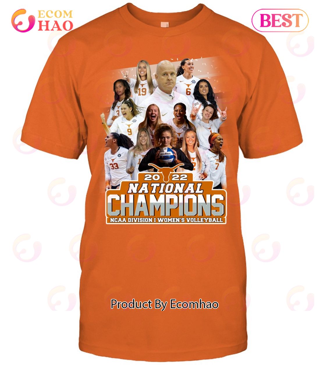 2022 National Champions NCAA Division I Women’s Volleyball T-Shirt