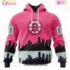 NHL Arizona Coyotes Specialized Unisex Kits Hockey Fights Against Cancer 3D Hoodie