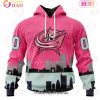 NHL Colorado Avalanche Specialized Unisex Kits Hockey Fights Against Cancer 3D Hoodie