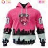 NHL Los Angeles Kings Specialized Unisex Kits Hockey Fights Against Cancer 3D Hoodie