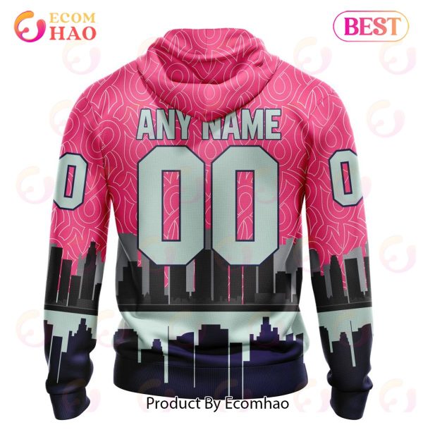 NHL Los Angeles Kings Specialized Unisex Kits Hockey Fights Against Cancer 3D Hoodie