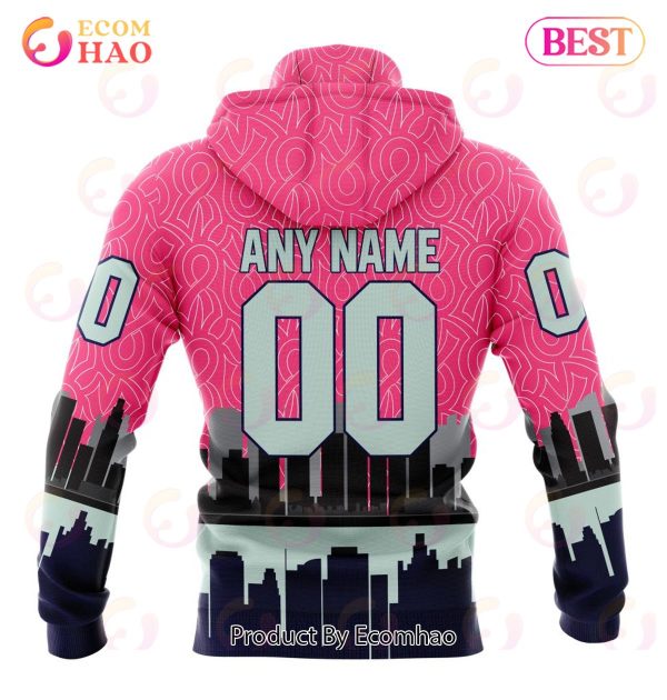 NHL Los Angeles Kings Specialized Unisex Kits Hockey Fights Against Cancer 3D Hoodie
