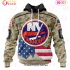 NHL New York Rangers Specialized Kits For United State With Camo Color 3D Hoodie