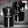 Adidas Black Color Printing Pattern Luxury Brand Jersey Limited Edition