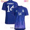 Argentina National Team 2022 23 Enzo Fernandez #14 Home Men Jersey BlueWhite Argentina National Team 2022 23 Enzo Fernandez #14 Home Men Jersey BlueWhite