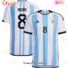Argentina National Team 2022 23 Marcos Acuna #8 Away Men Jersey Purple Argentina National Team 2022 23 Marcos Acuna #8 Away Men Jersey Purple