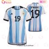 Argentina National Team 2022 23 Nicolas Otamendi #19 Away Women Jersey