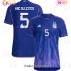 Argentina National Team 2022 23 Qatar World Cup Alejandro Gomez #24 Home Women Jersey