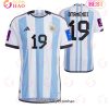 Argentina National Team 2022 23 Qatar World Cup Patch Nicolas Tagliafico #3 Home Men Jersey Argentina National Team 2022 23 Qatar World Cup Patch Nicolas Tagliafico #3 Home Men Jersey