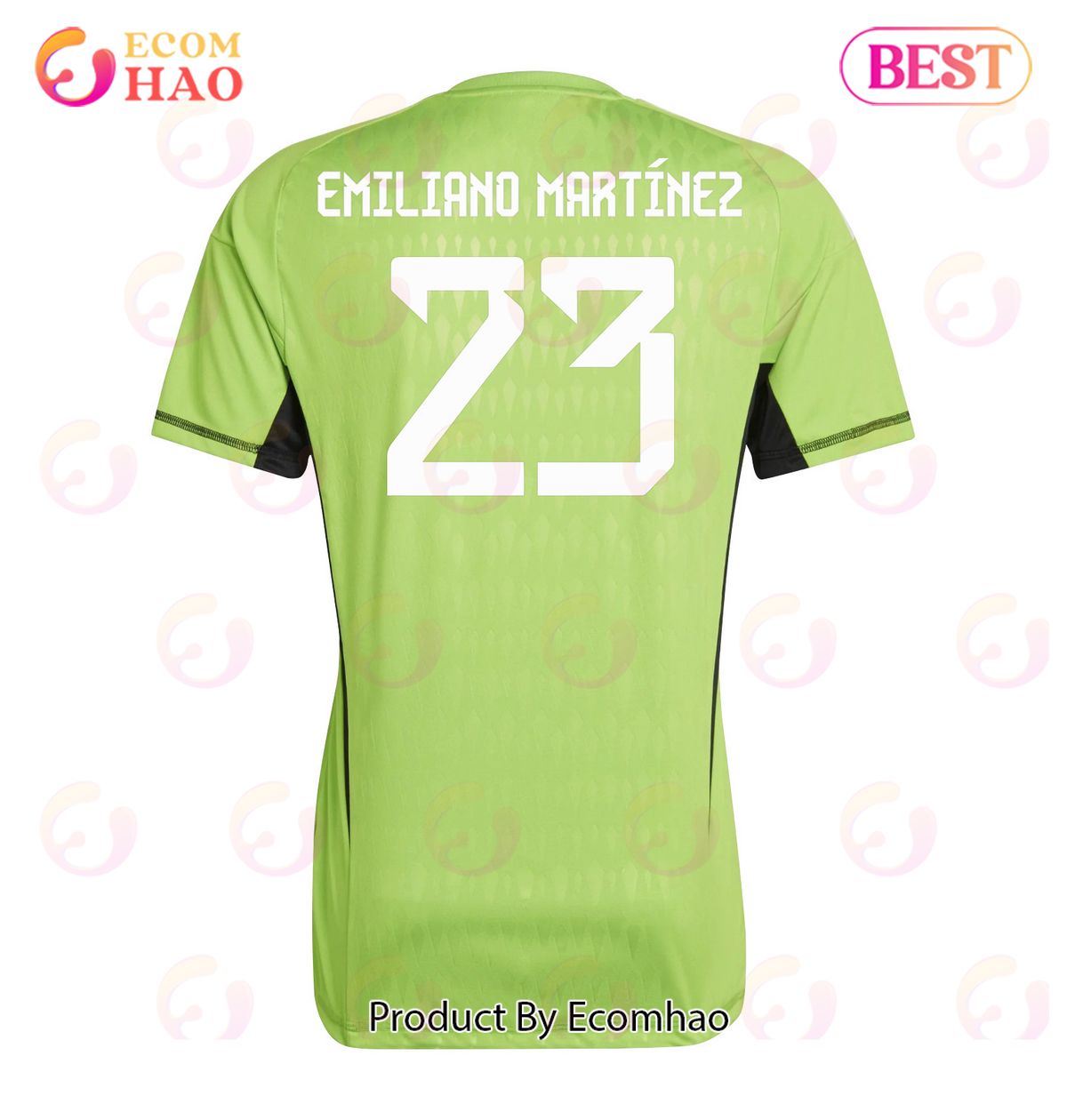 Argentina National Team 202223 Emiliano Martinez #23 Goalkeeper Men Jersey