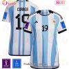 Argentina National Team FIFA World Cup Qatar 2022 Patch Julian Alvarez #9 Away Men Jersey Argentina National Team FIFA World Cup Qatar 2022 Patch Julian Alvarez #9 Away Men Jersey