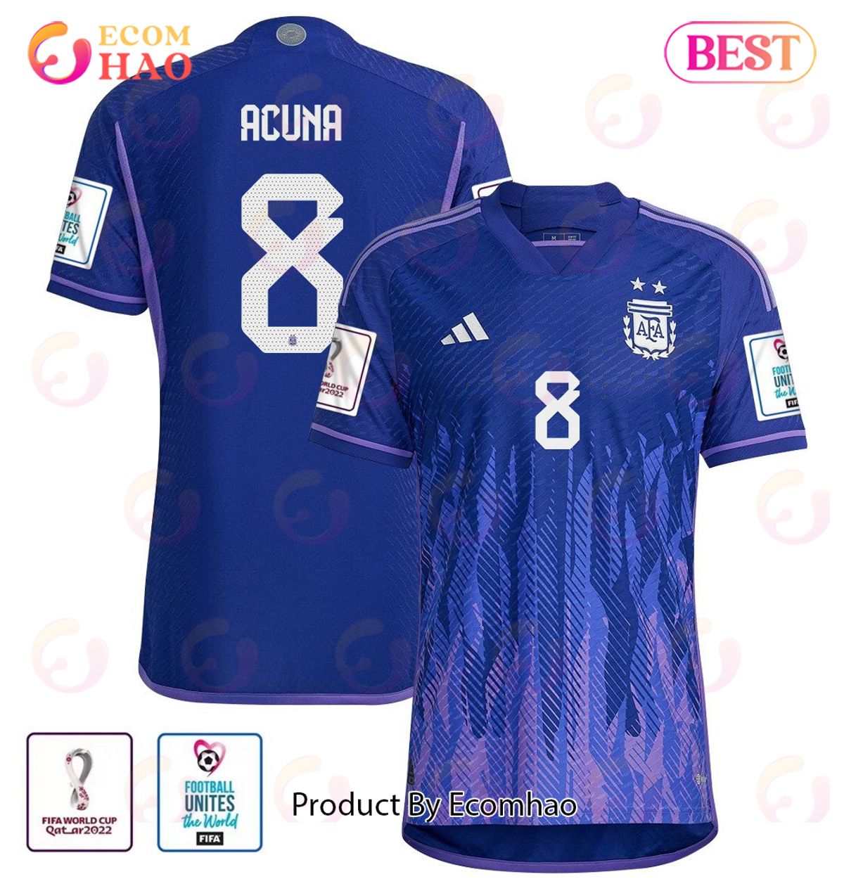 Marcos Acuna, Football Shirts, Kits & Soccer Jerseys