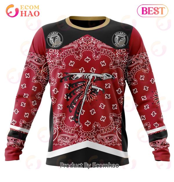 NFL Atlanta Falcons Specialized Unisex Kits In Classic Style 3D Hoodie