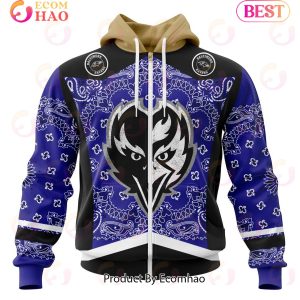 NFL Baltimore Ravens Specialized Unisex Kits In Classic Style 3D Hoodie