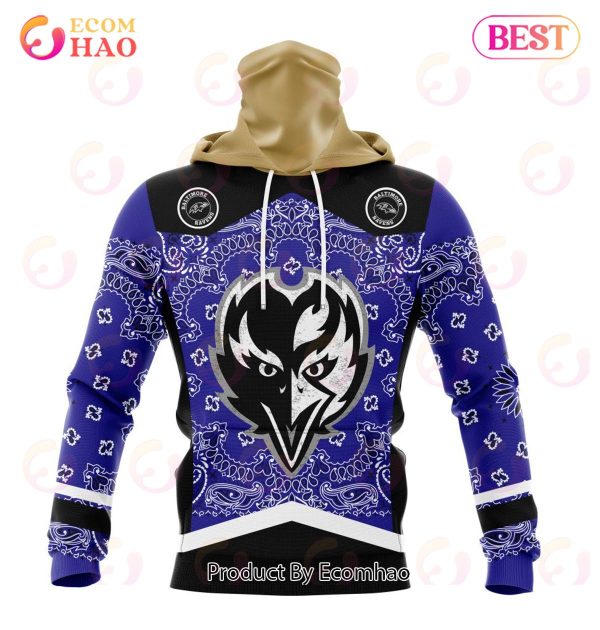 NFL Baltimore Ravens Specialized Unisex Kits In Classic Style 3D Hoodie
