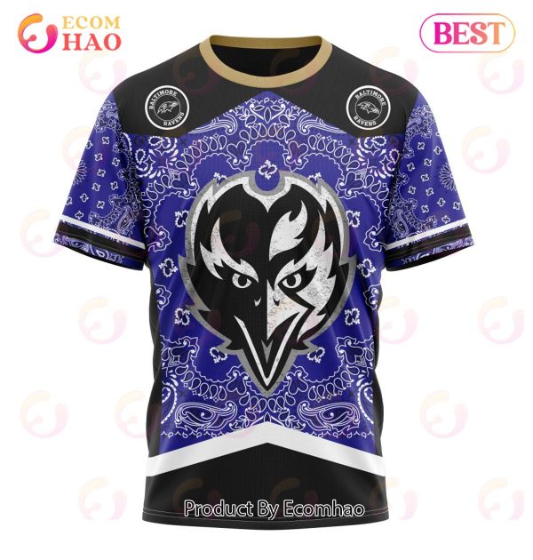 NFL Baltimore Ravens Specialized Unisex Kits In Classic Style 3D Hoodie