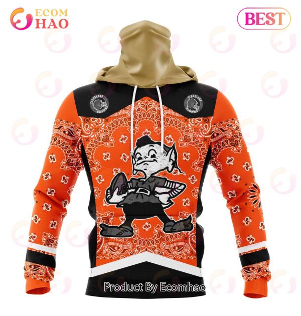 NFL Cleveland Browns Specialized Unisex Kits In Classic Style 3D Hoodie