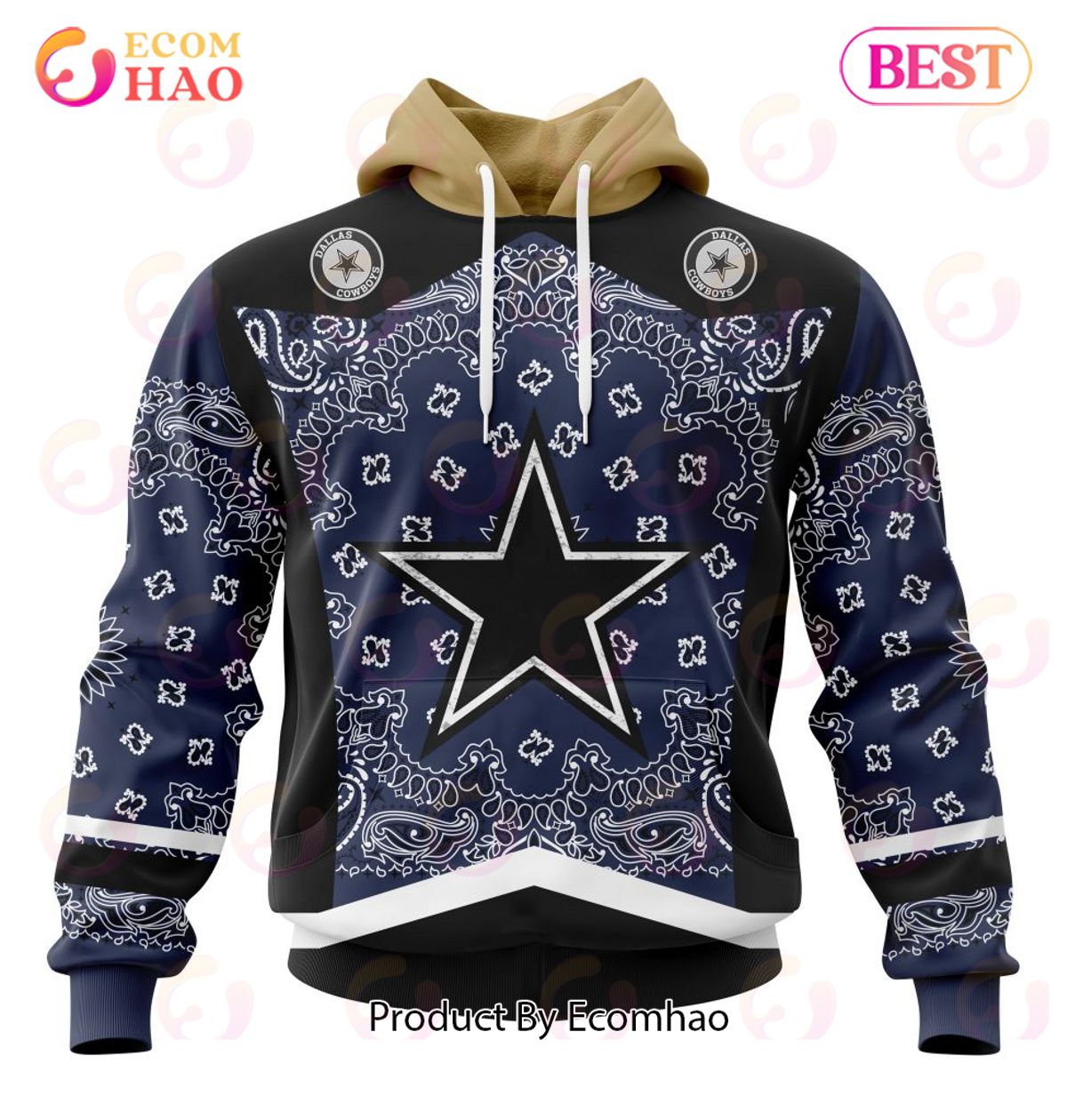 NFL Dallas Cowboysls Specialized Unisex Kits In Classic Style 3D Hoodie